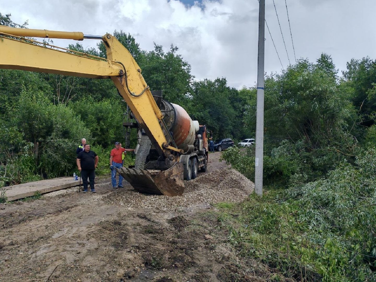 наро-фоминский городской округ, разрушенный мост , Последствие стихии,