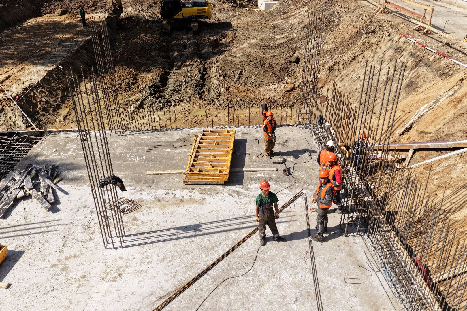 видео с коптера, строительство школы реутов, новый корпус школы 4 реутов,