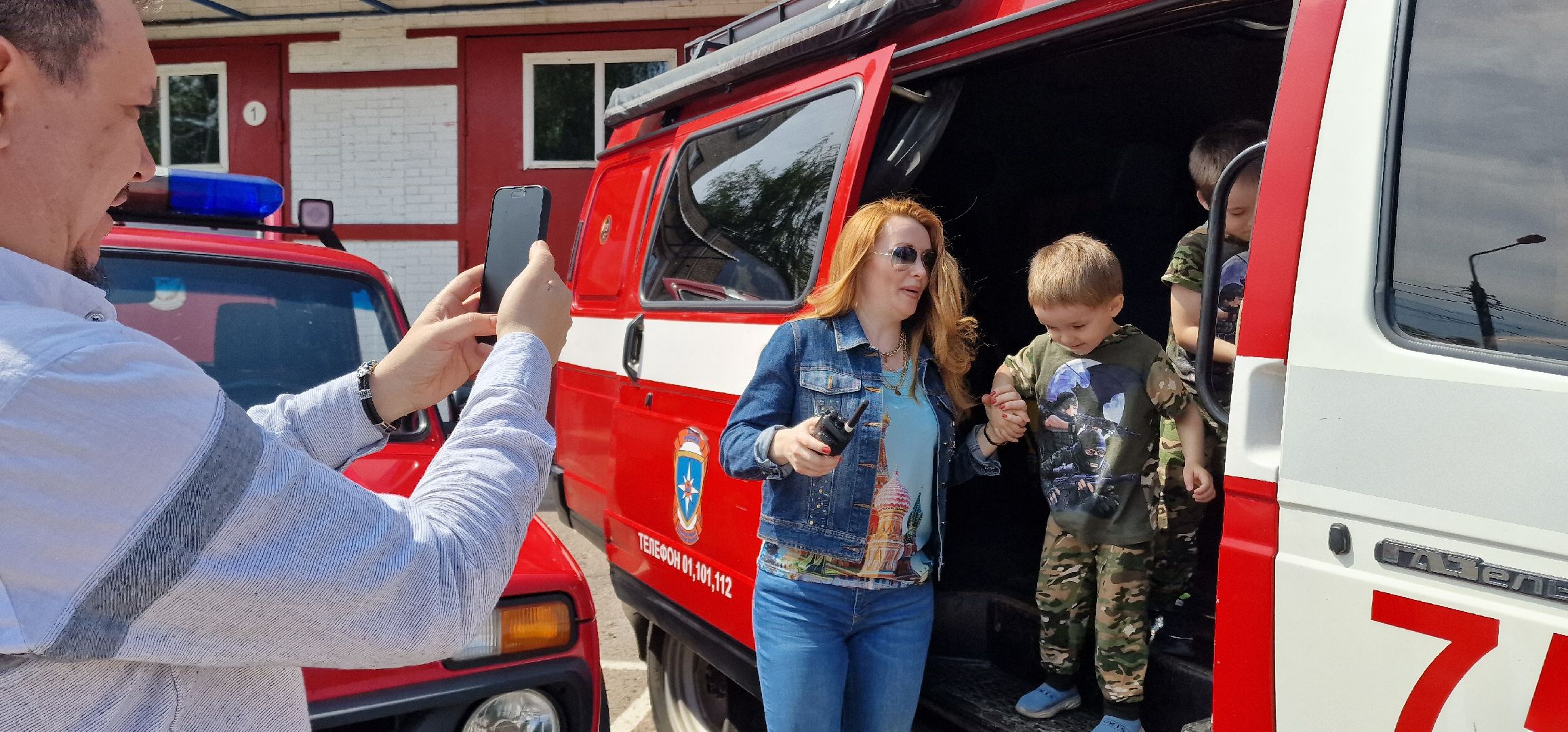 Ольга Варвус, Балашиха, пожарно-спасательная часть 75 балашиха,