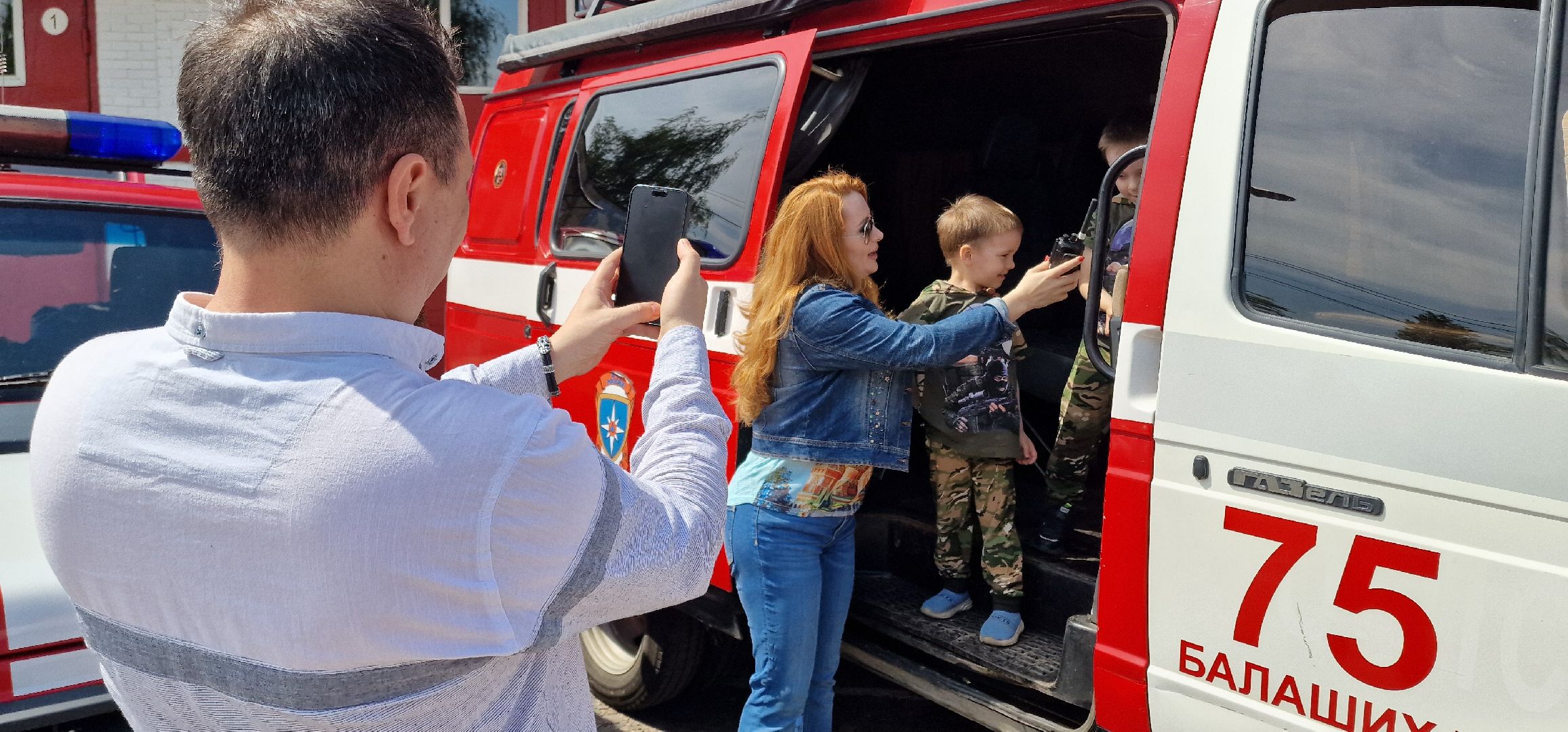 Ольга Варвус, Балашиха, пожарно-спасательная часть 75 балашиха,