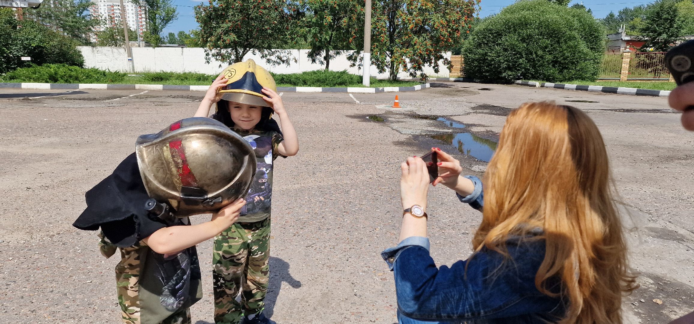 Ольга Варвус, Балашиха, пожарно-спасательная часть 75 балашиха,