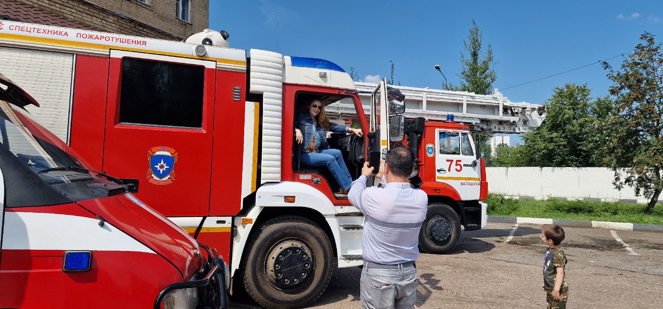 Ольга Варвус, Балашиха, пожарно-спасательная часть 75 балашиха,