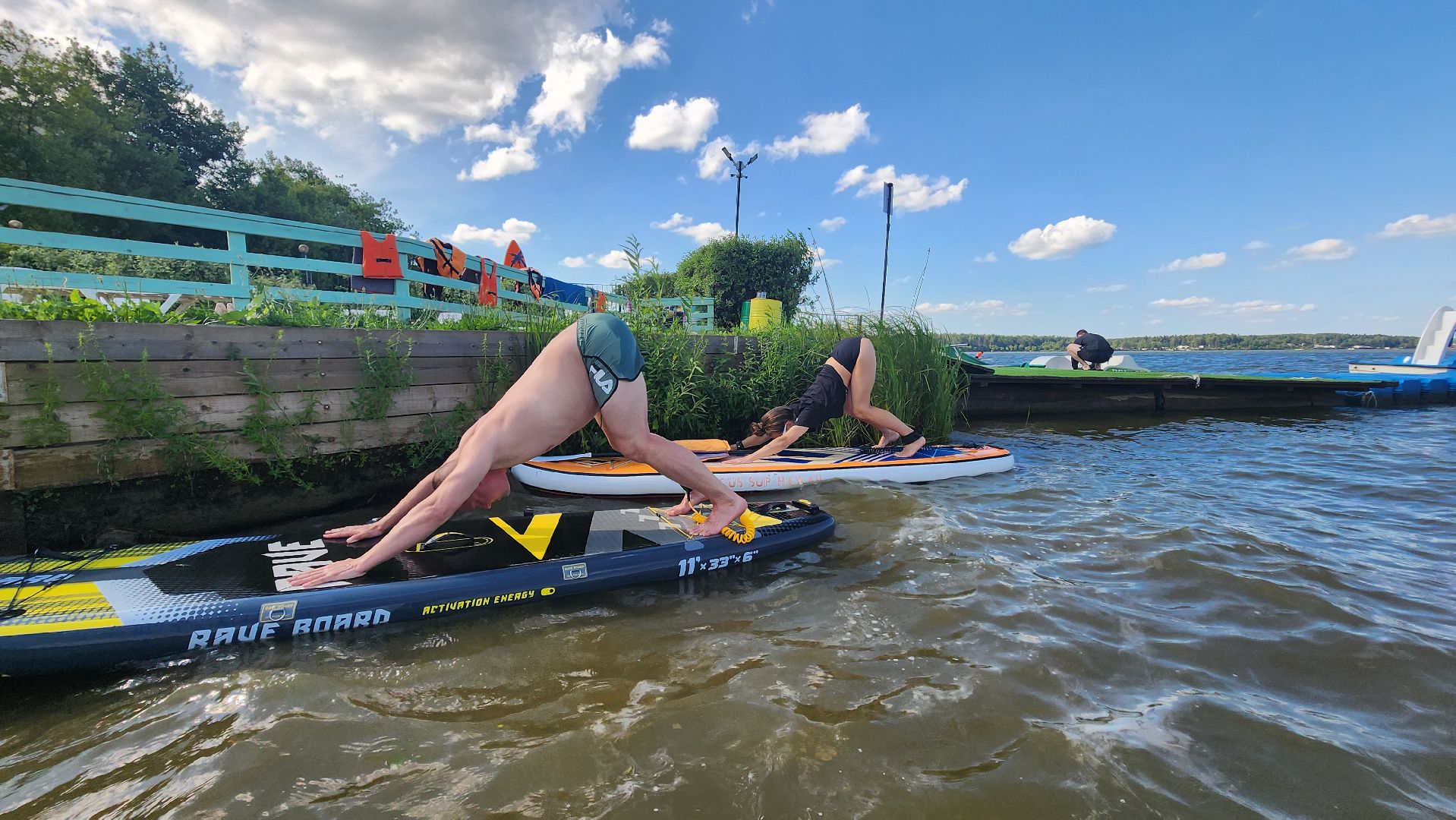 солнечногорск, озеро сенеж, йога, йога на сапе,