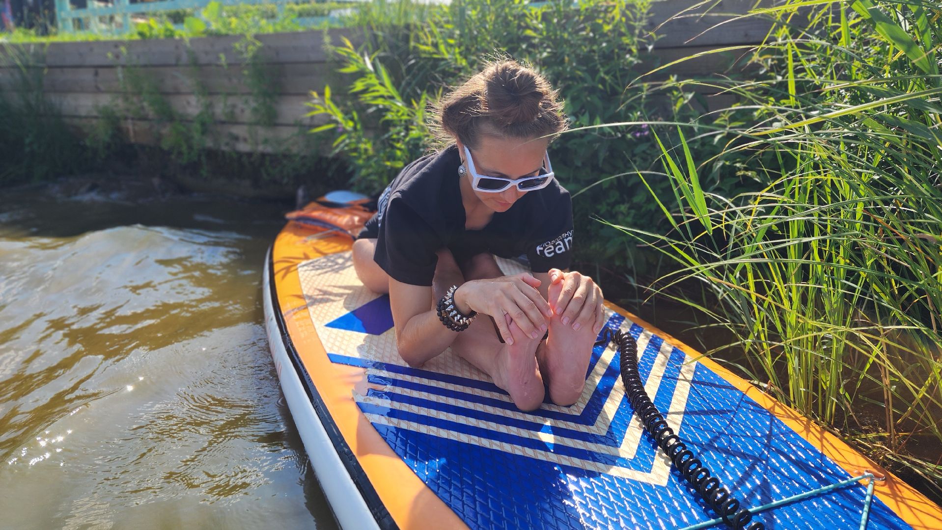 солнечногорск, озеро сенеж, йога, йога на сапе,