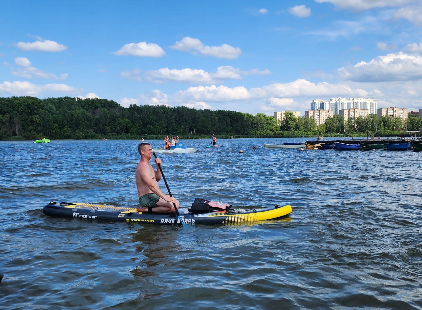 солнечногорск, озеро сенеж, йога, йога на сапе,