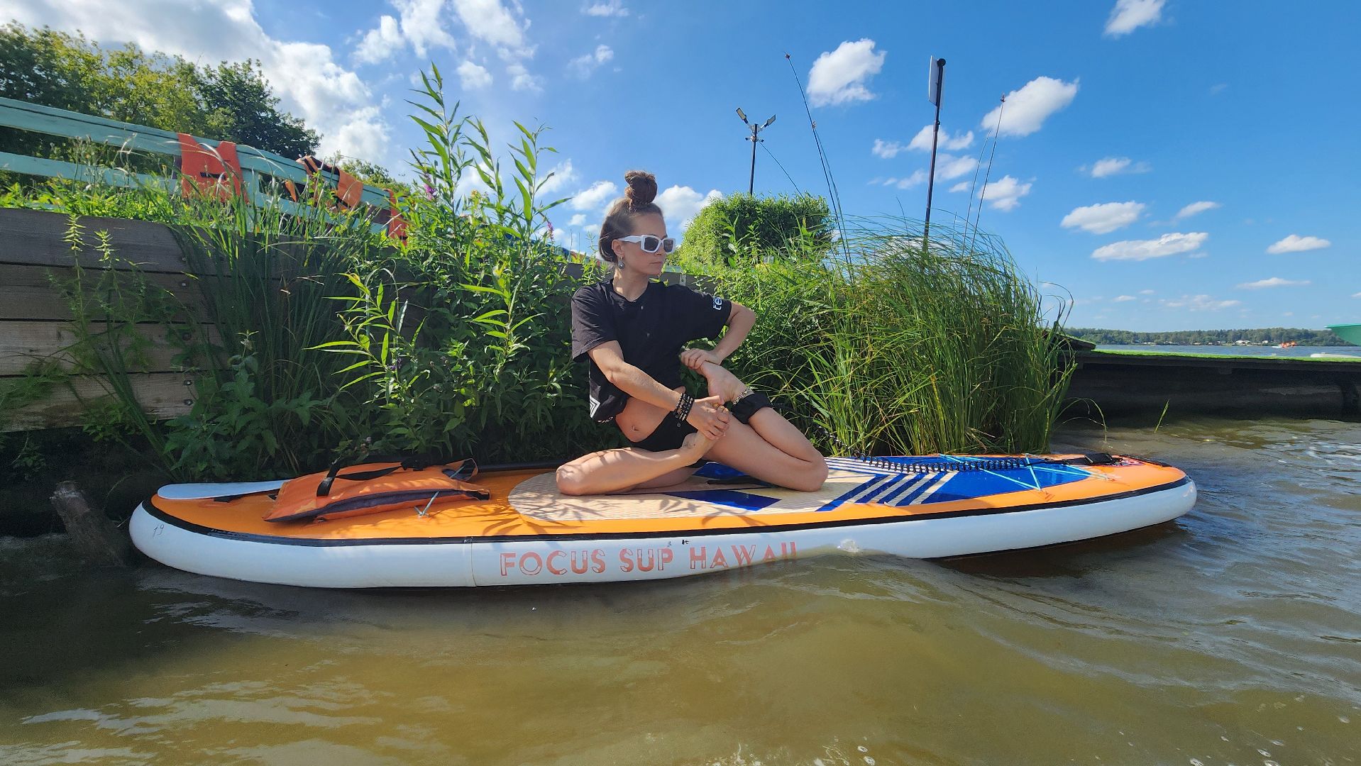 солнечногорск, озеро сенеж, йога, йога на сапе,
