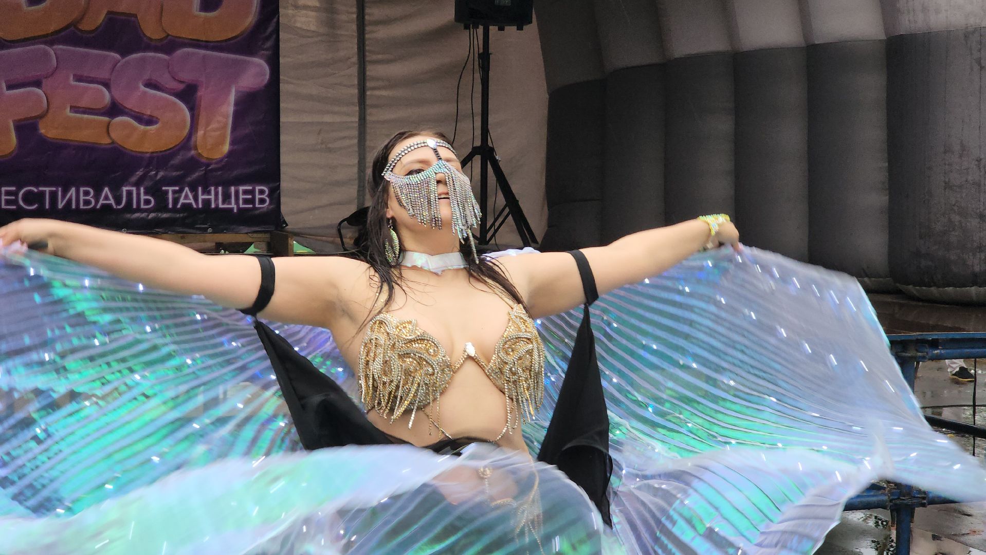 Руза , Парк городок , Ночь в парке ,