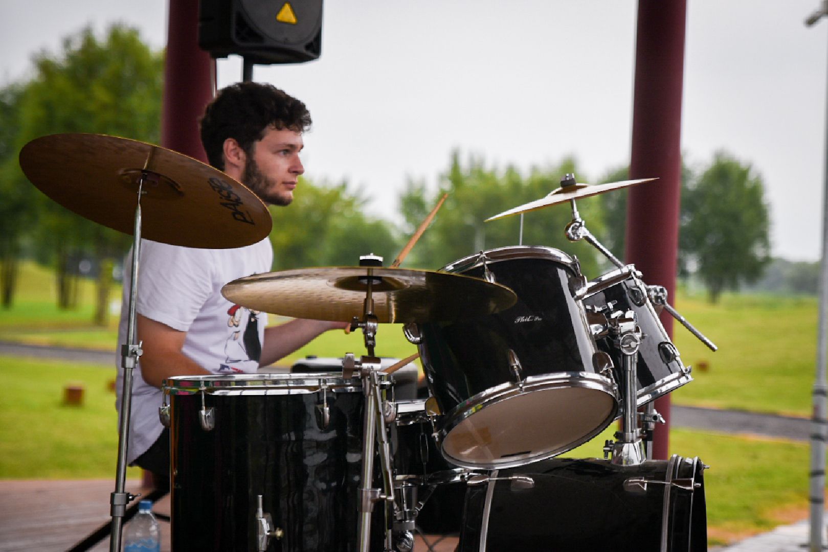 бронницы, ночь в парке бронницы, парк бронницкий луг, альтернативный рок в бронницах, бронницкие музыканты ,