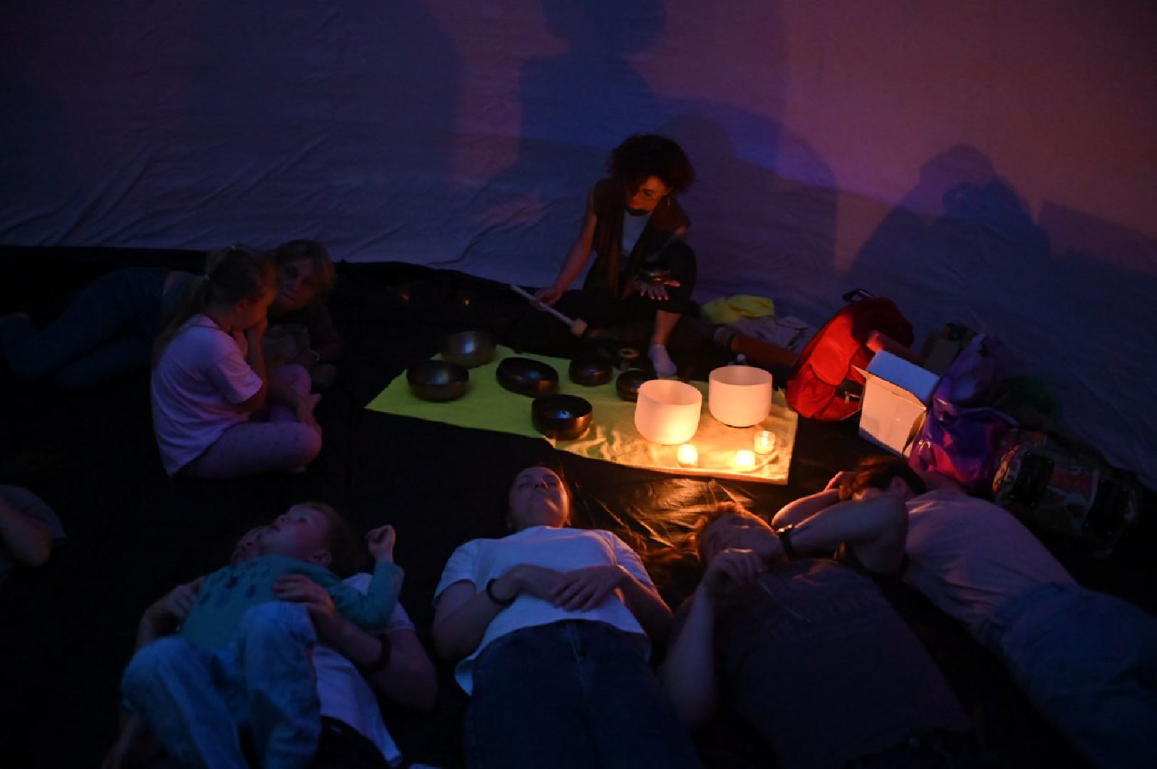 сергиев посад, скитские пруды, ночь в парке, лето в подмосковье, йога, сергиево-посадский муниципальный оркестр, медитация,