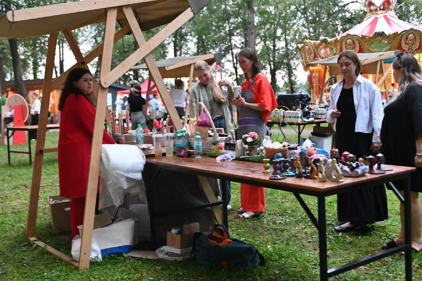 сергиев посад, скитские пруды, ночь в парке, лето в подмосковье, йога, сергиево-посадский муниципальный оркестр, медитация,