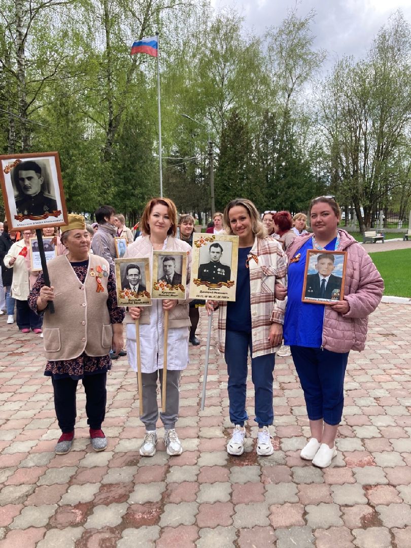 Солнечногорск, больница, медики, акция памяти, 9 мая