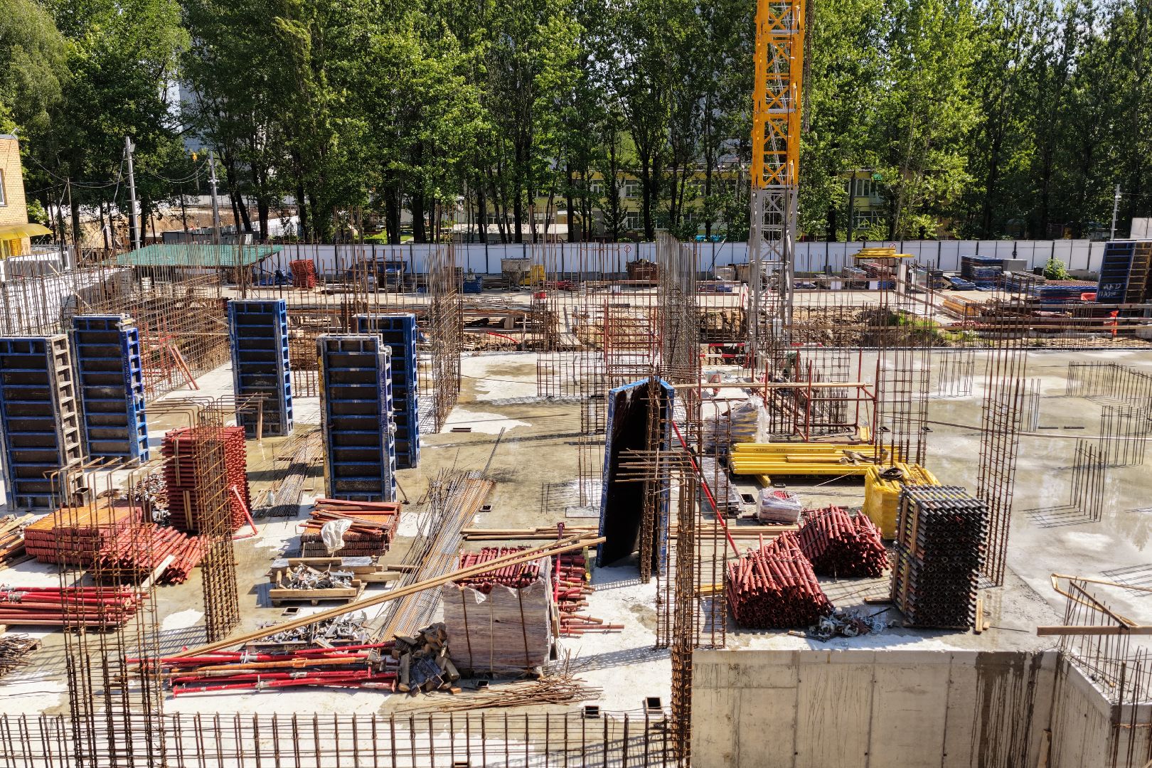 видео с коптера, детский сад реутов, жк evo реутов,