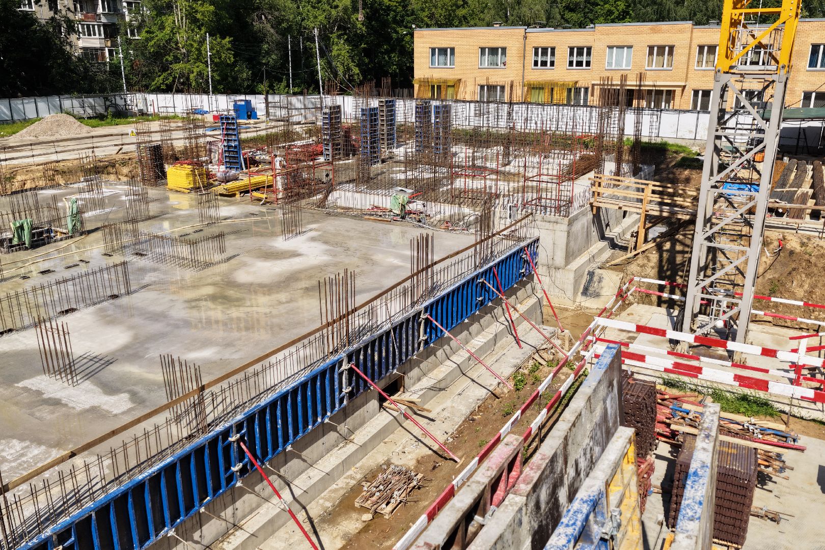 видео с коптера, детский сад реутов, жк evo реутов,