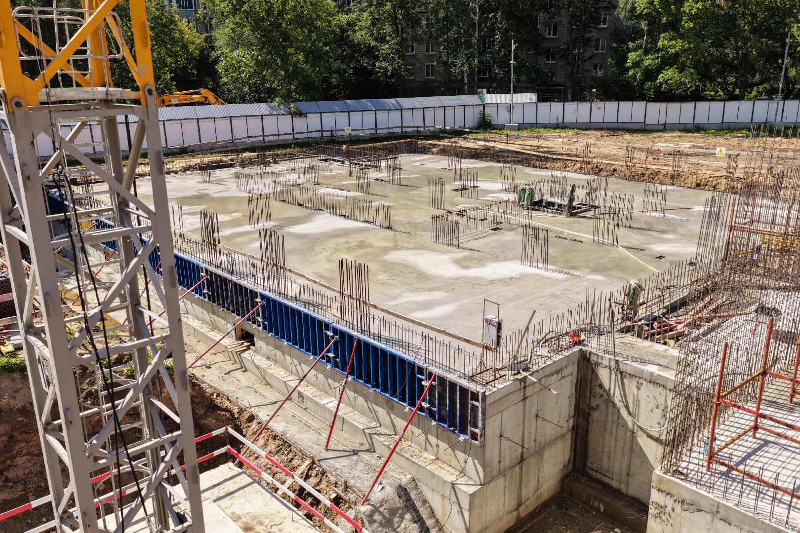 видео с коптера, детский сад реутов, жк evo реутов,