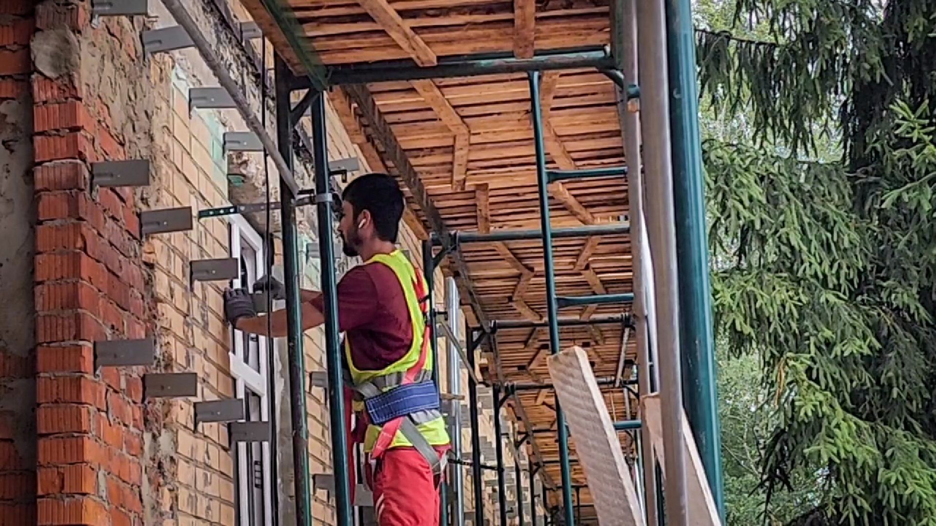 воскресенск, капремонт воскресенского колледжа, ремонт фасада,