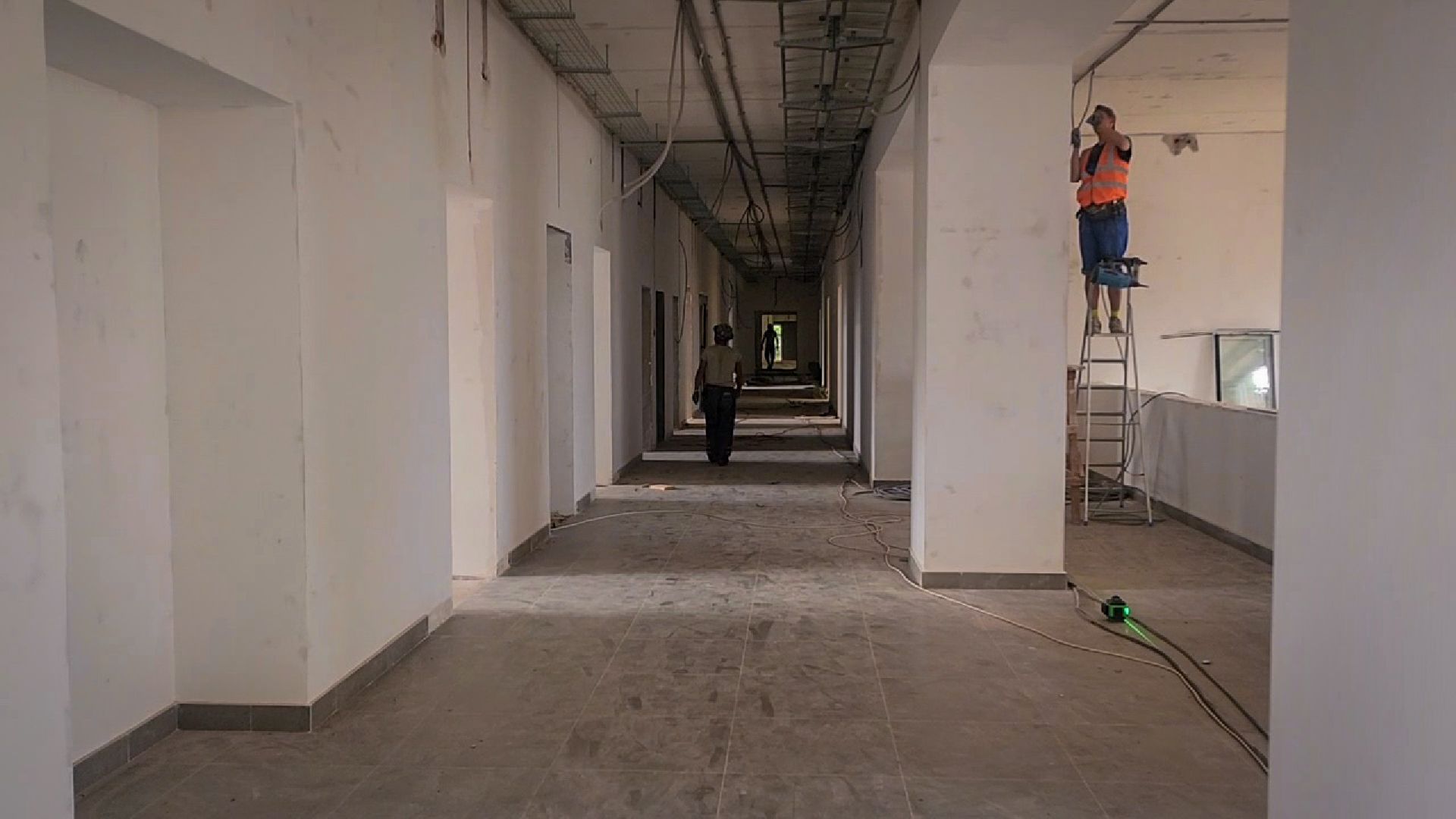 воскресенск, капремонт воскресенского колледжа, ремонт фасада,