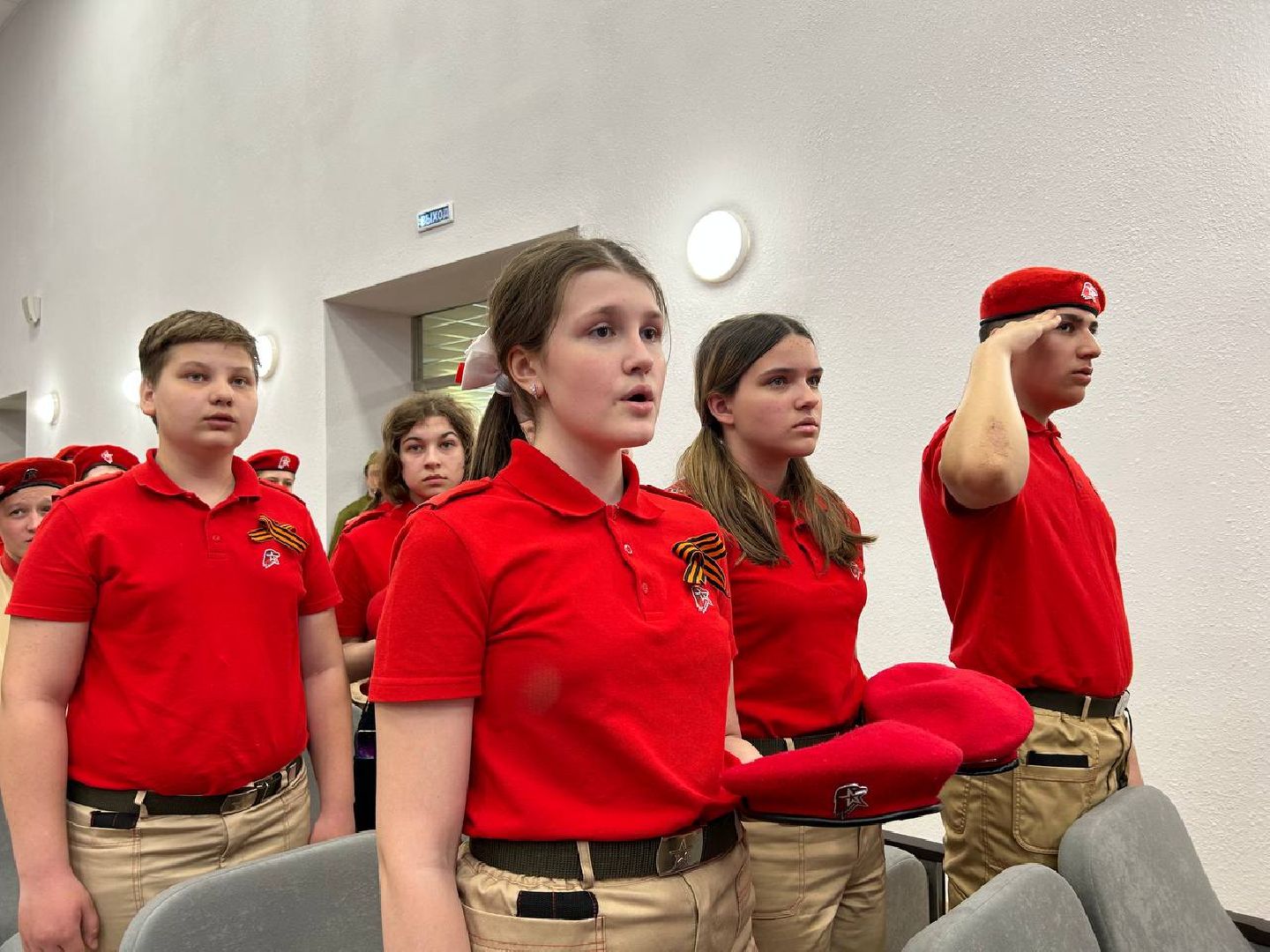 Подольск, юнармейцы