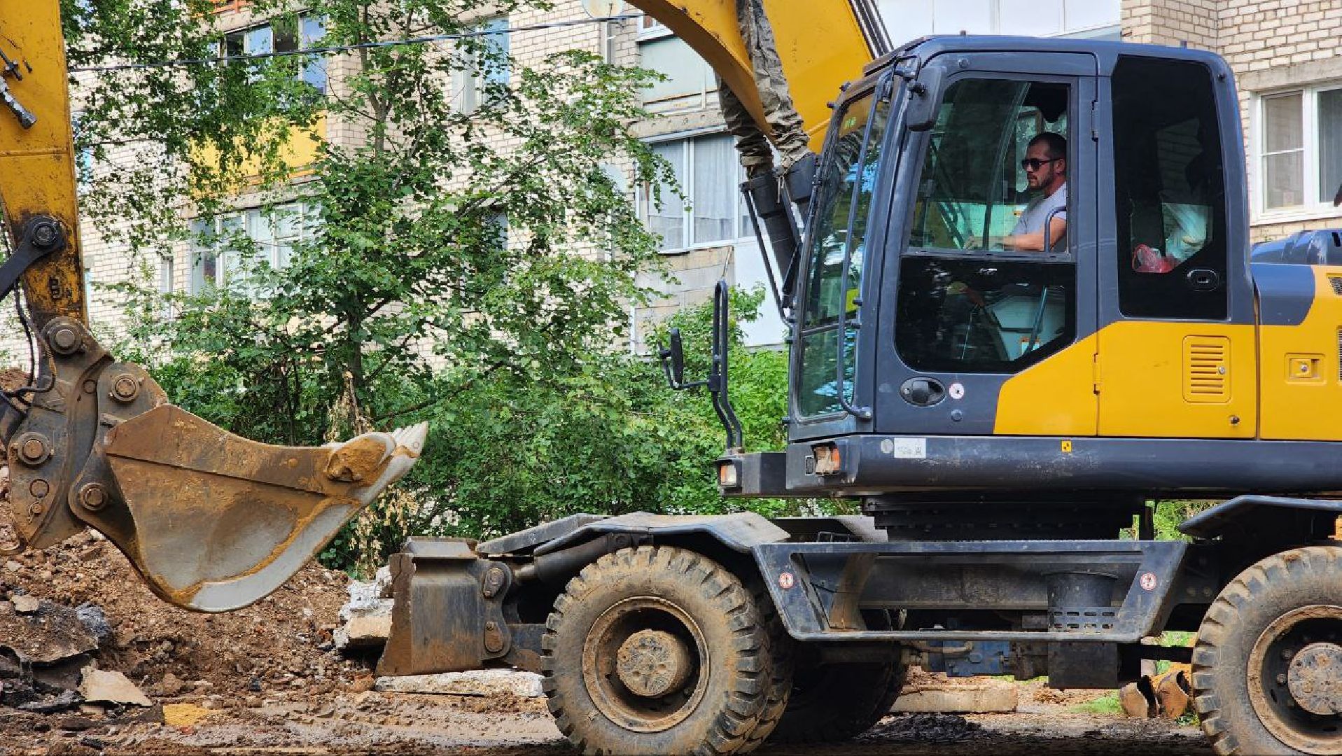 Дмитров, Деденево, Ремонт теплосети, МинЖКХ,