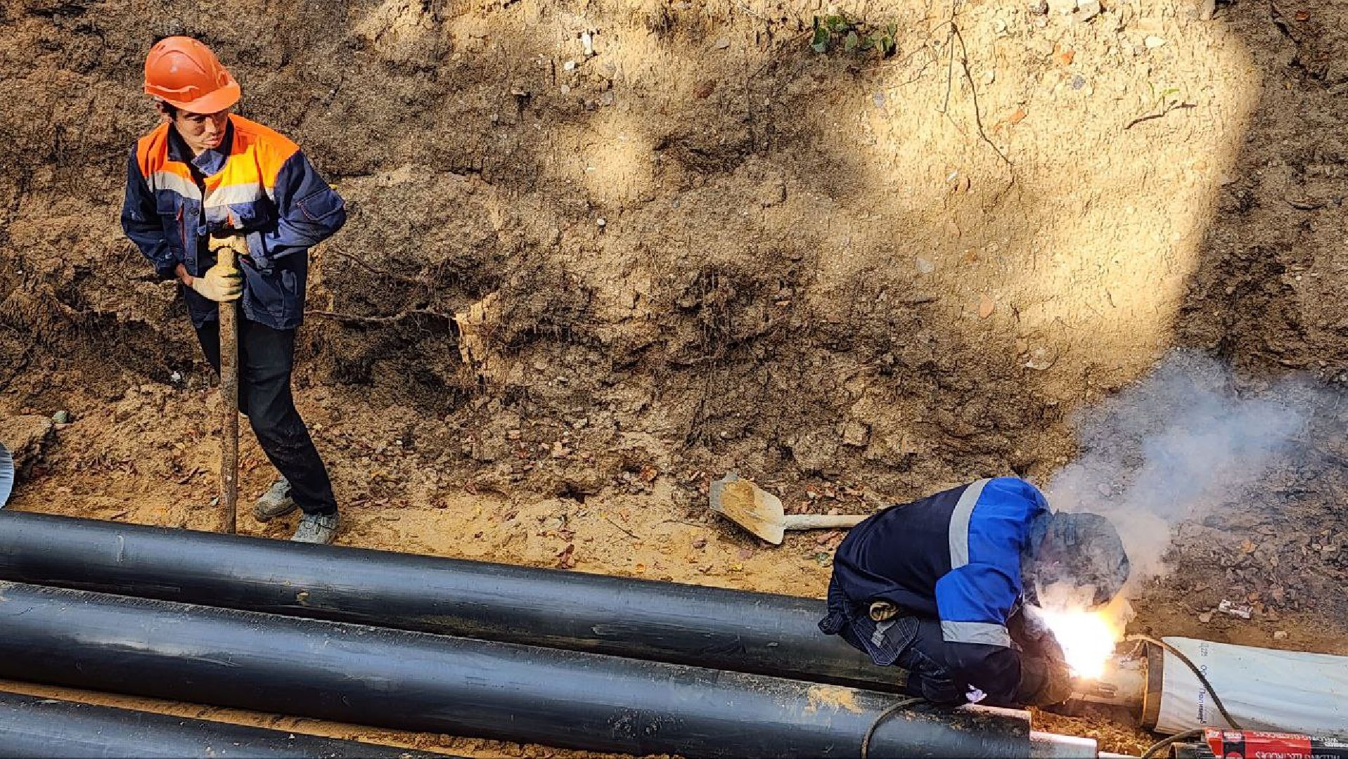 Дмитров, Деденево, Ремонт теплосети, МинЖКХ,