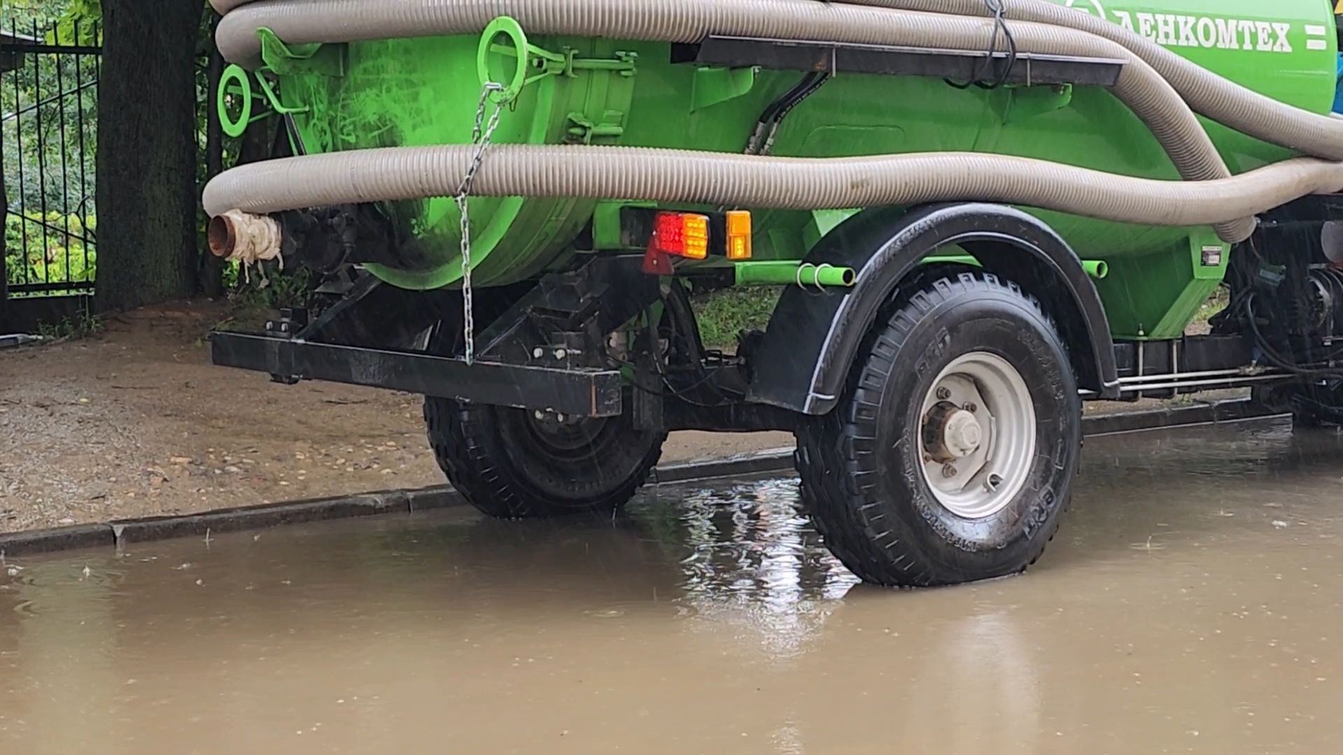 подтопления, ливень, коммунальные службы,  старая купавна, богородский городской округ,