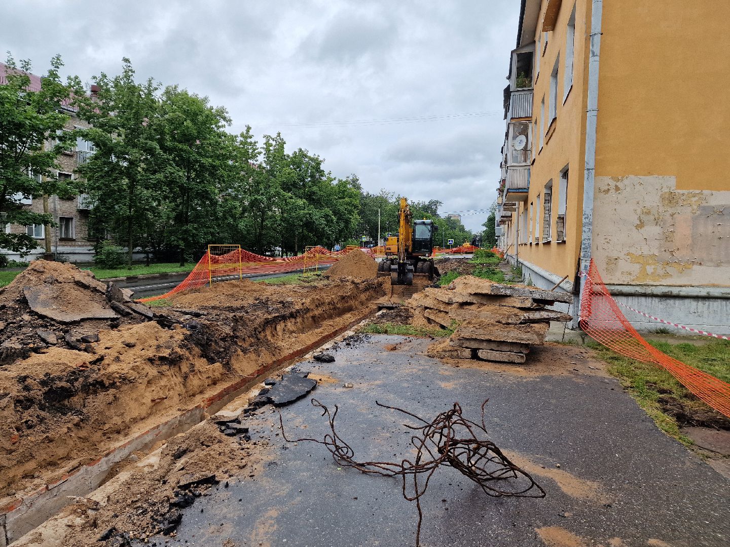 дубна, благоустройство, ремонттеплоснабжения,