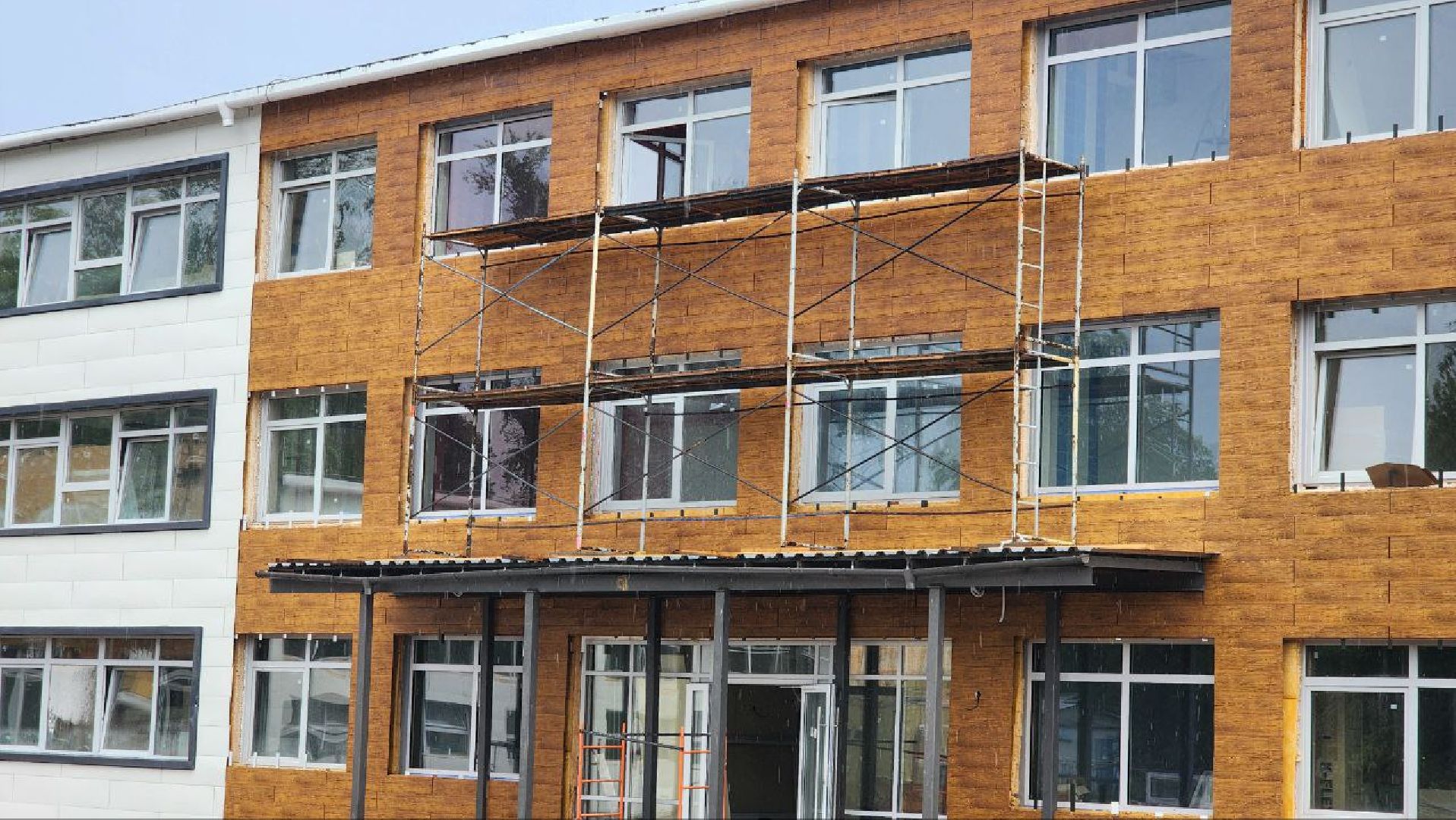 луховицы, капитальный ремонт, капитальный ремонт школы, фруктовская школа,