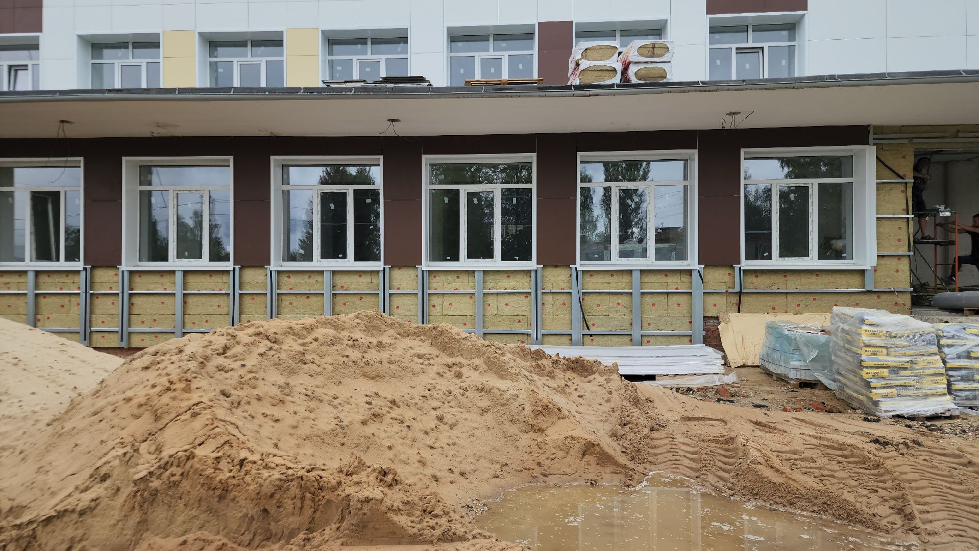 ремонт школ, авсюнино, орехово-зуевский округ,