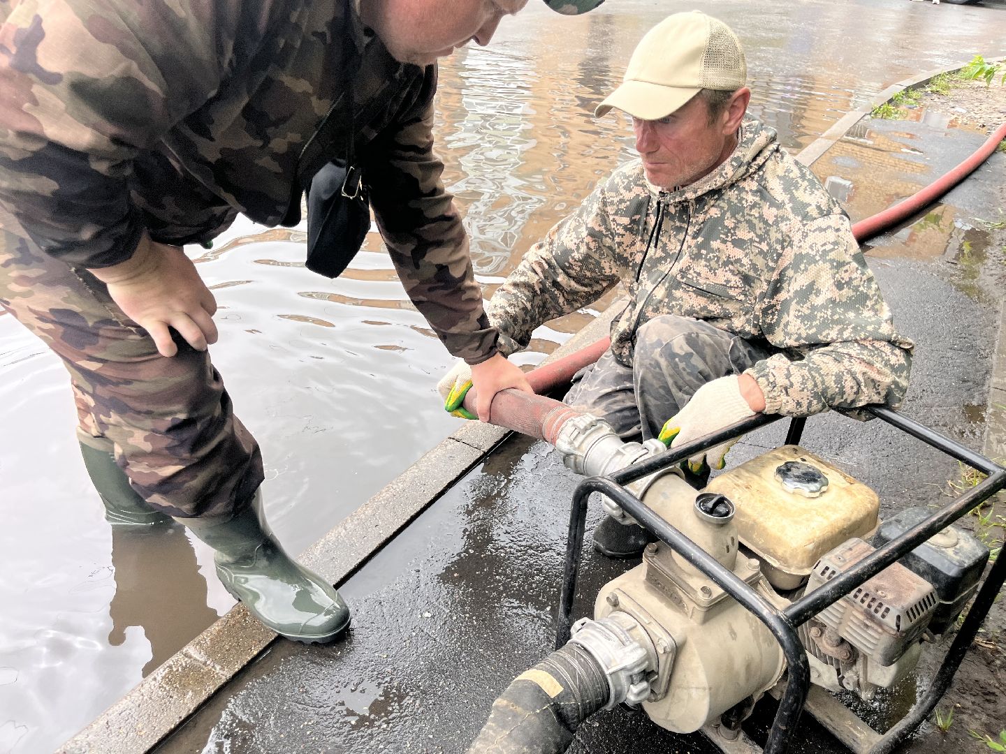 Шатура, ливни,