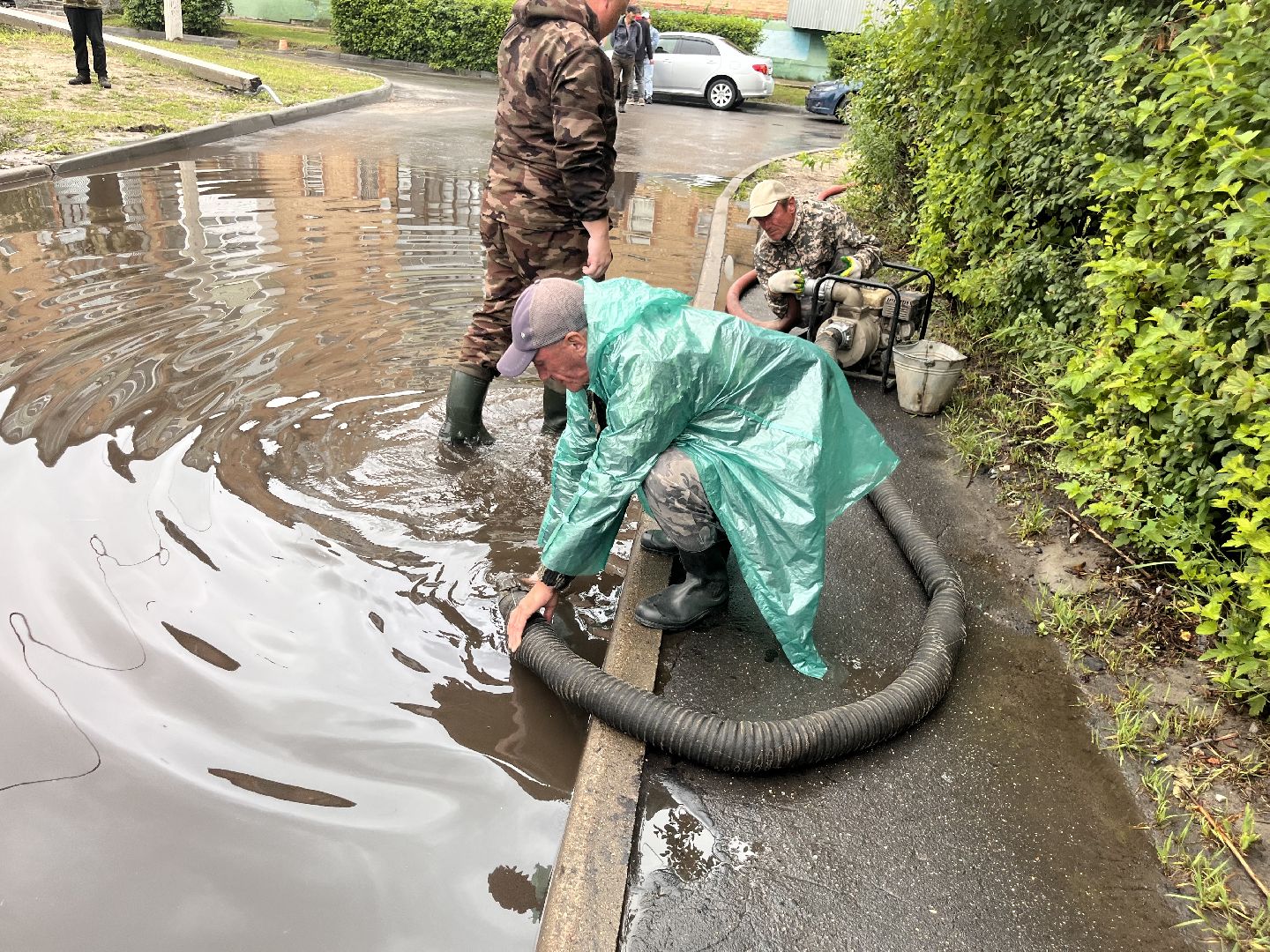 Шатура, ливни,