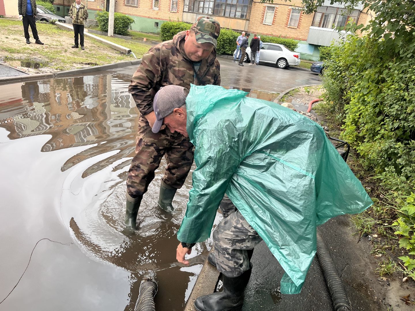 Шатура, ливни,