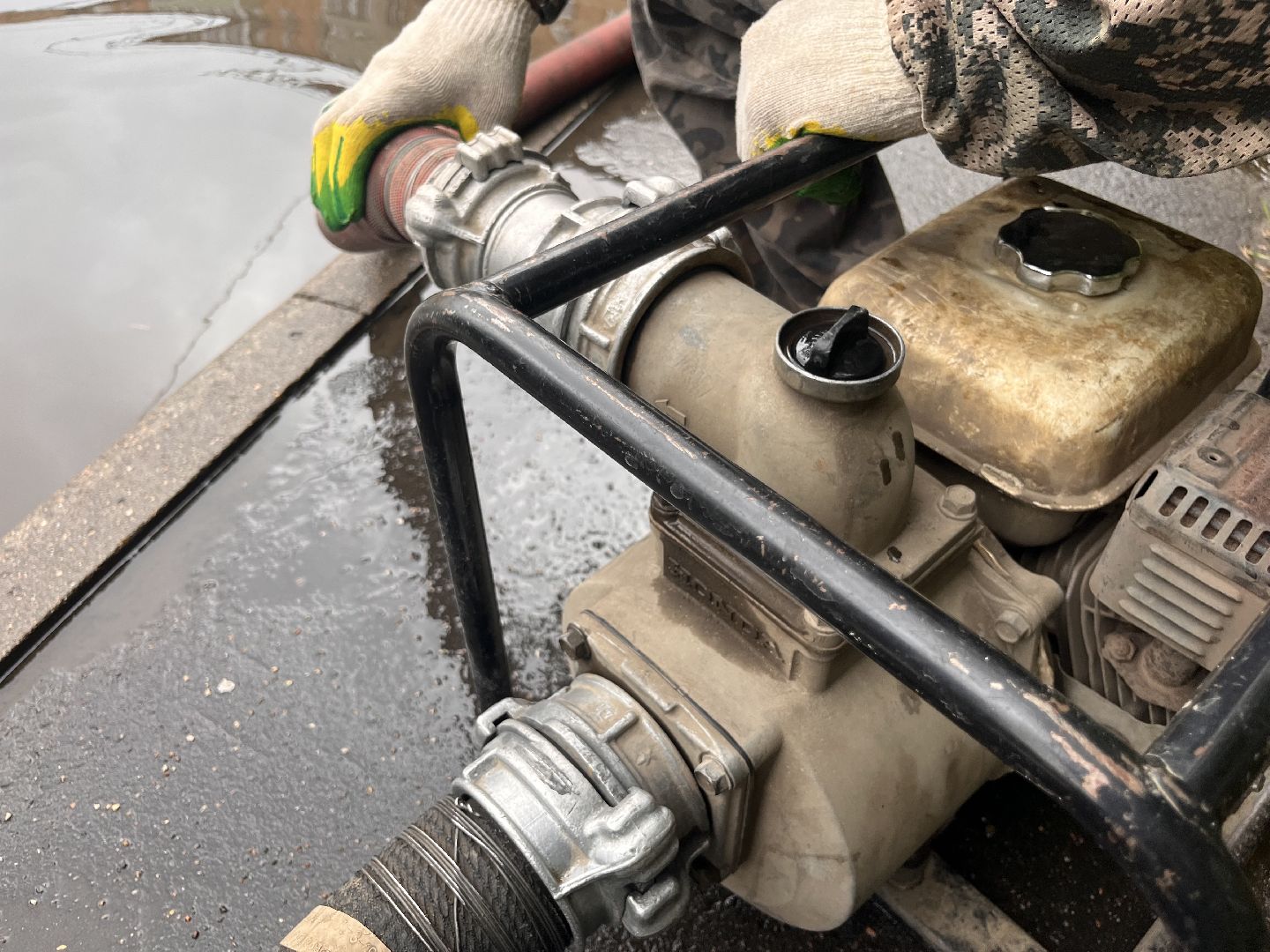 Шатура, ливни,