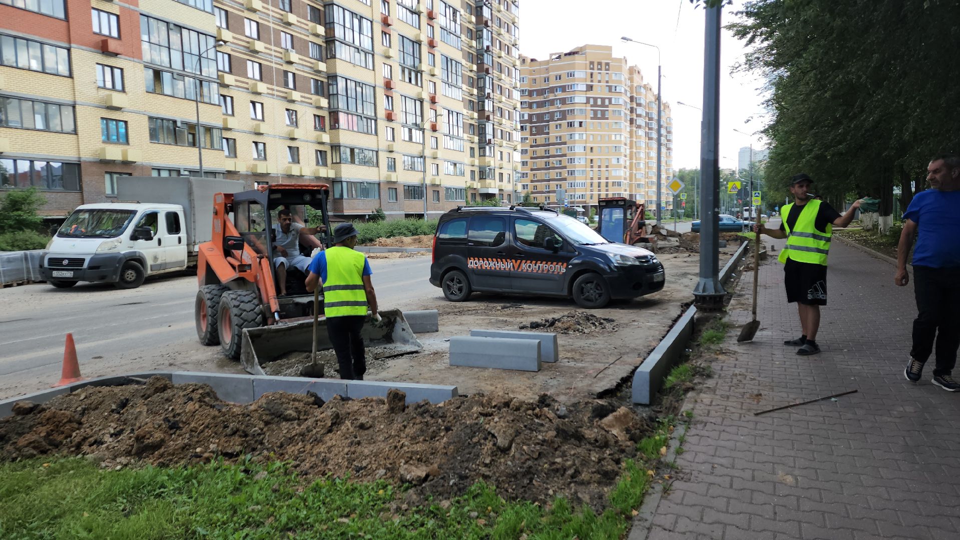 вертикалки, пушкино, новое пушкино,дорожный ремонт, ремонт асфальтового покрытия, бордюры, переход, подрядная организация,программа губернатора мо, президентские проекты,ремонт дороги,