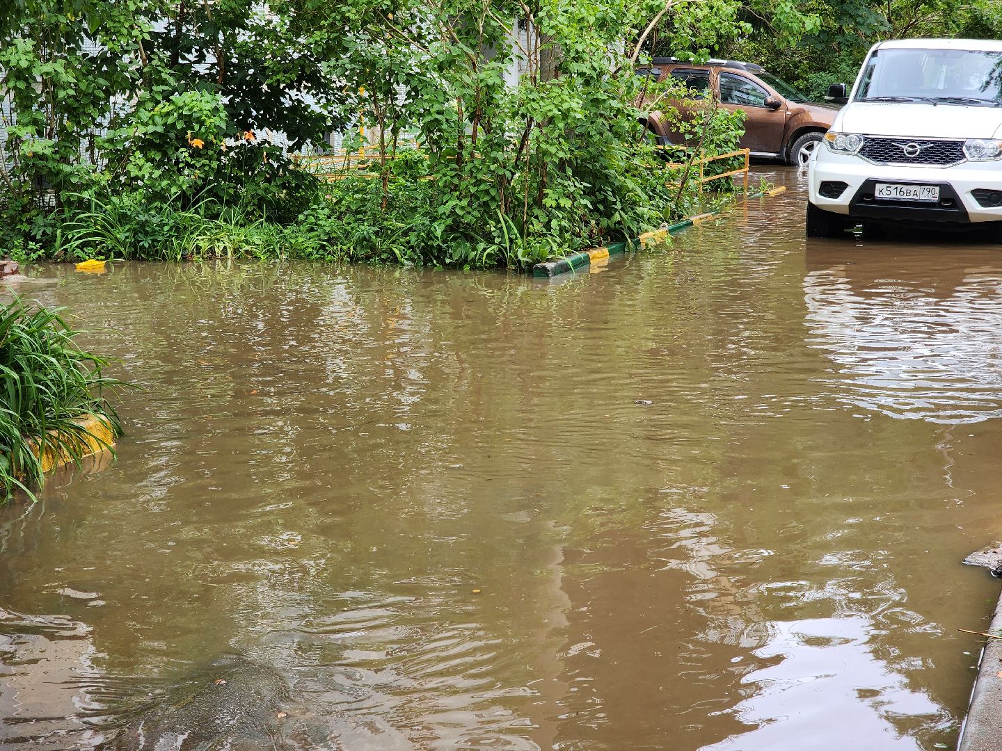 солнечногорск, ливень, авария, жители ,