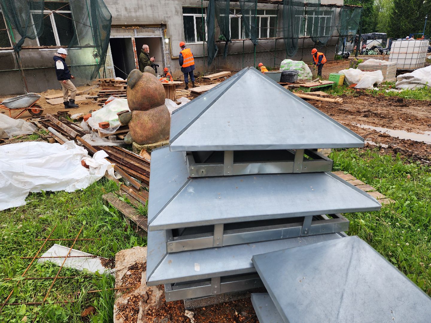 серпухов, деревня васильевское, детский сад василек, капитальный ремонт детского сада,