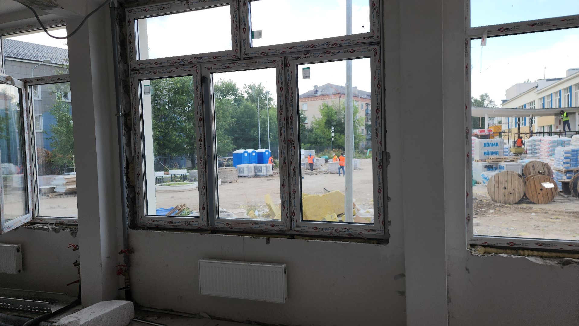 серпухов, подмосковье, капремонт школы,