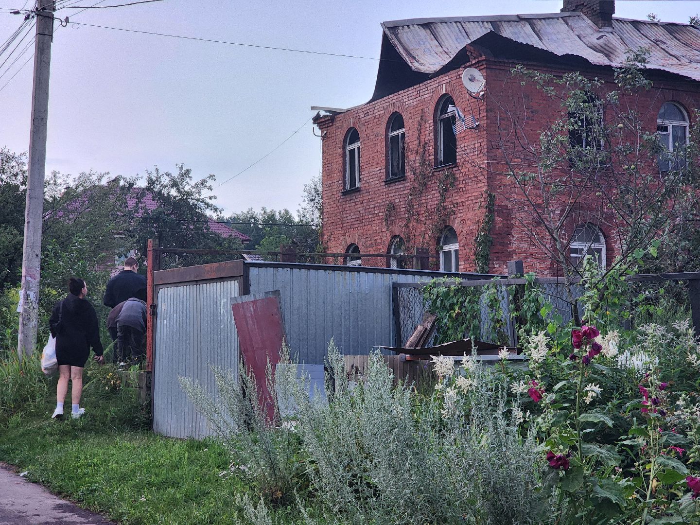 ивантеевка, бпла, частный дом, падение беспилотника, чп,