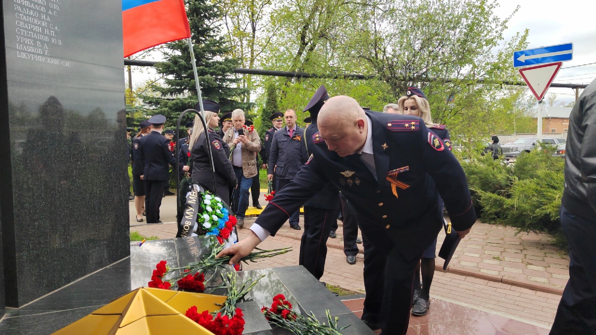 Пушкино, 9 мая, МВД, полиция, служу России, Пушкинский округ, День Победы