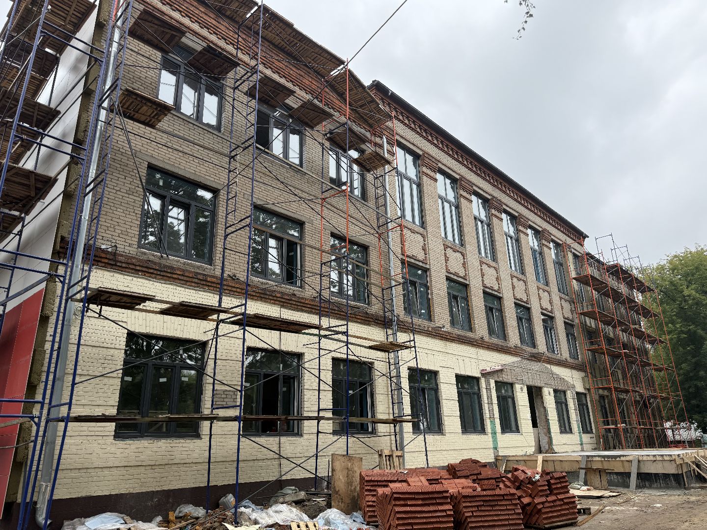 люберцы, гимназия 5, 1 сентября,капитальный  ремонт, глава округа,