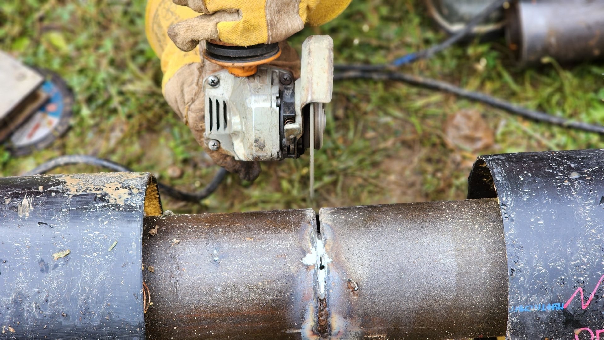 волоколамский муниципальный округ, сычево, ремонт теплосетей,