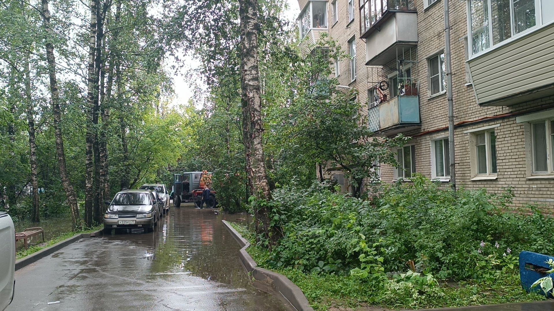 лобня, жкх, подтопление,