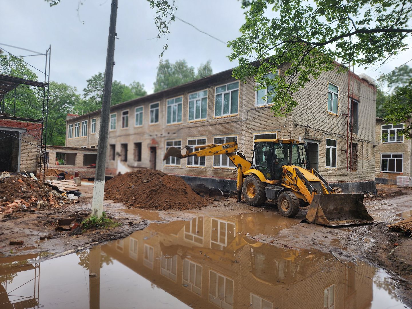 королёв, капитальный  ремонт, детский сад 5,