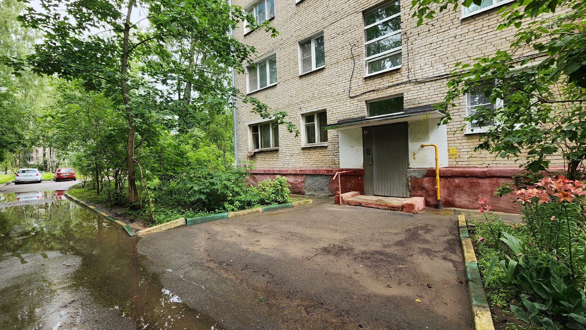 солнечногорск, улица баранова, ливень, жкх,