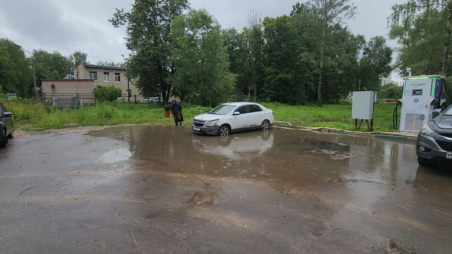 солнечногорск, улица баранова, ливень, жкх,