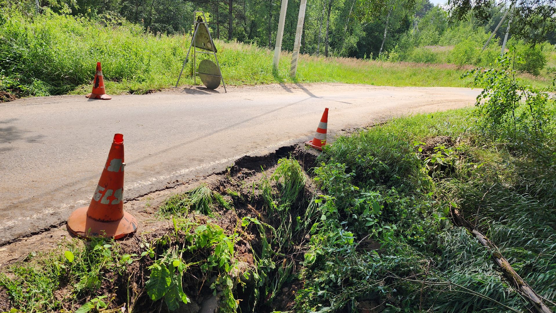дороги, истра, ликвидация подтоплений,