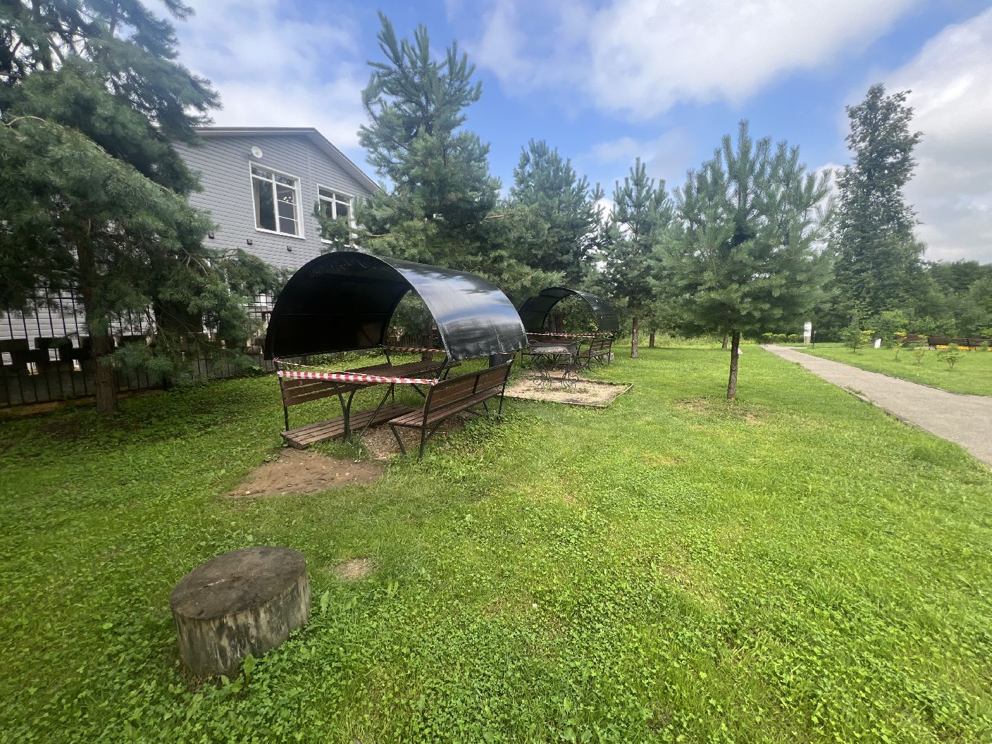 Парк вербилки , талдомский городской округ, мангальная зона,