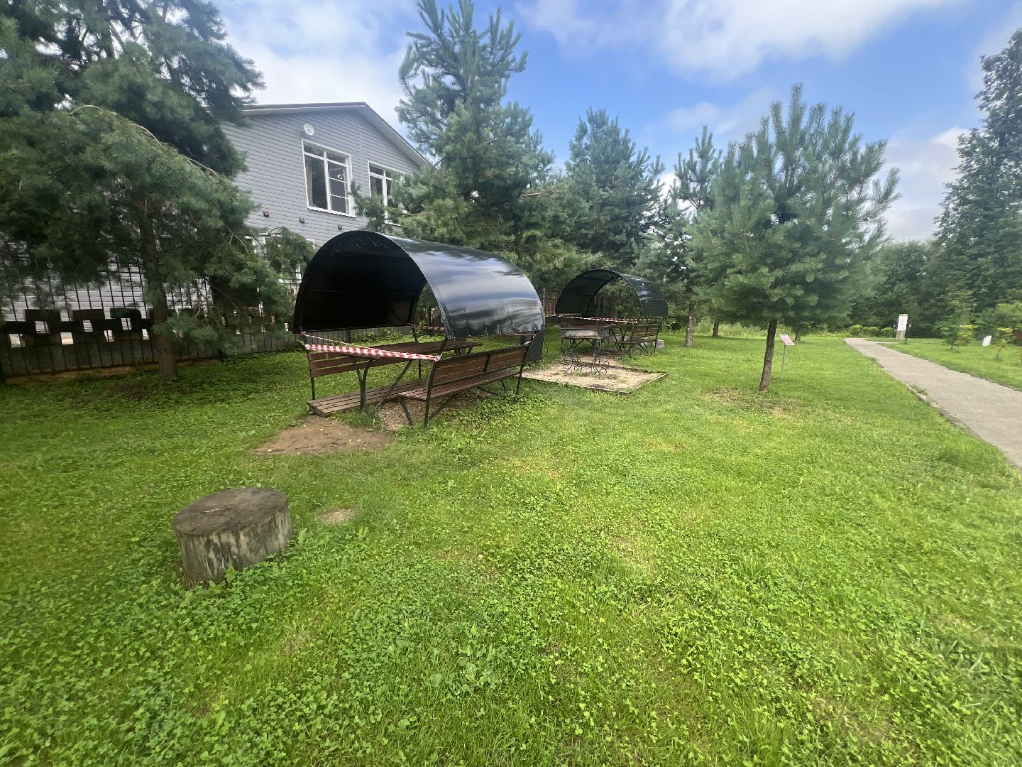 Парк вербилки , талдомский городской округ, мангальная зона,