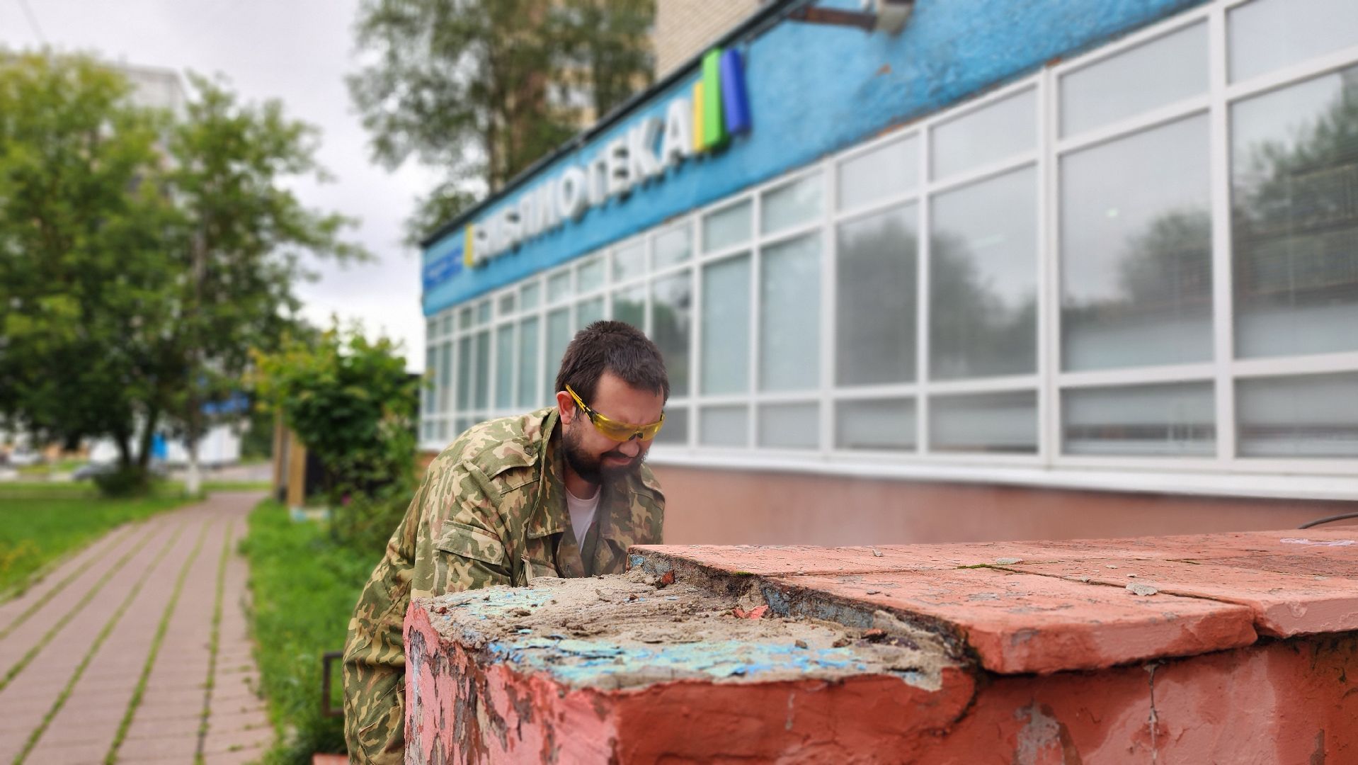 солнечногорск, детская библиотека, ремонт крыльца, входная группа,