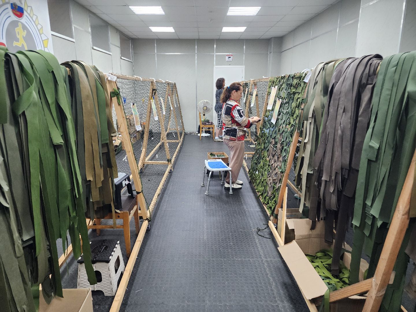 фрязино, плетение маскировочных сетей, добровольцы, сво,