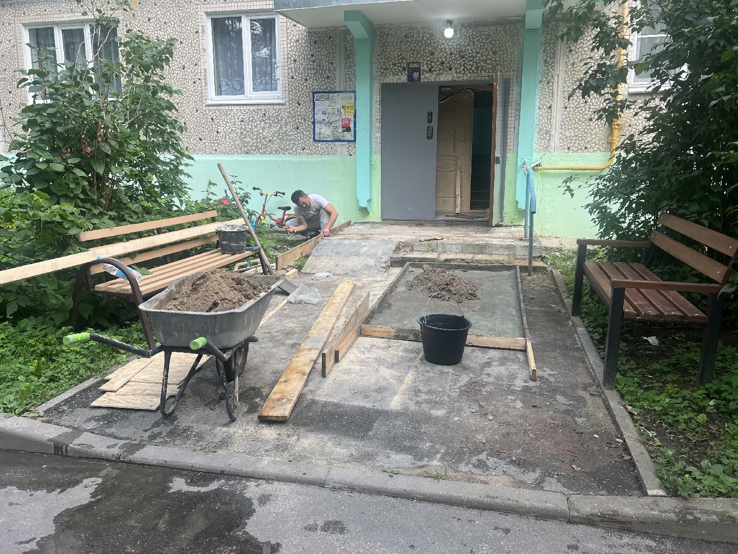 Вербилки, благоустровйство, талдомский городской округ,