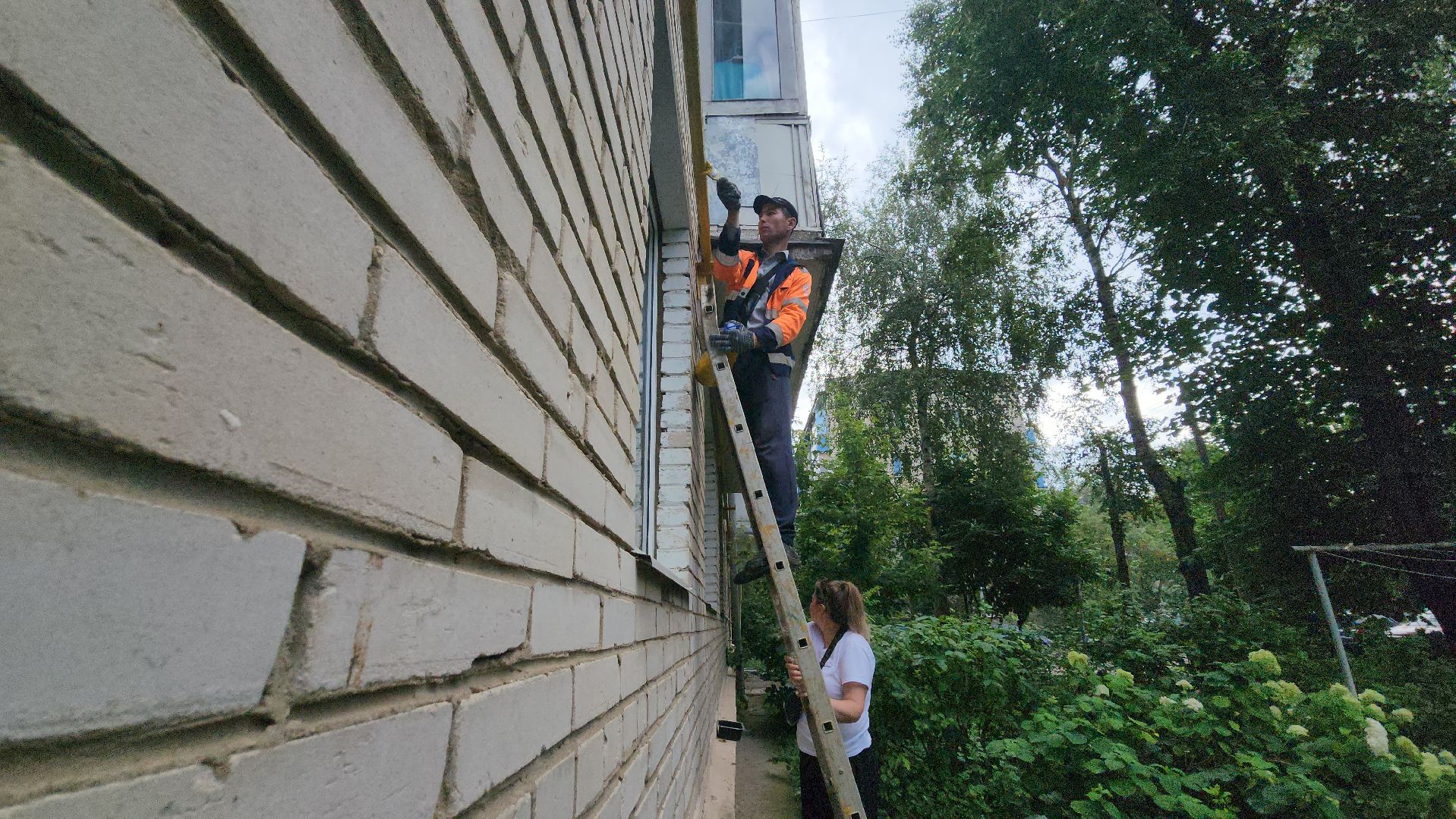 покраска газовых труб, Лобня,